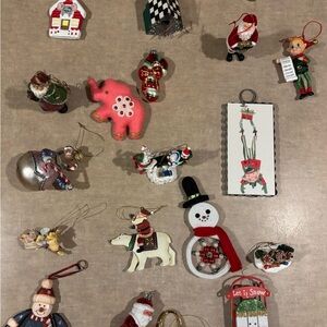 Assorted Christmas Ornaments
